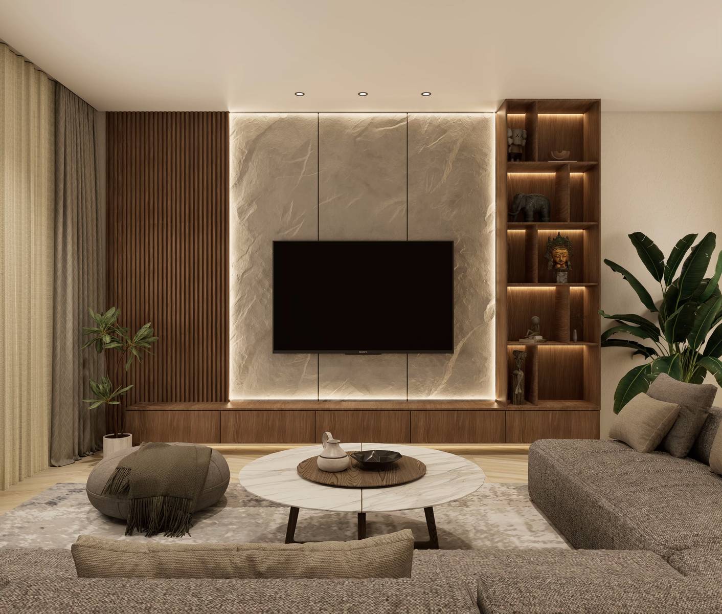 Salon and beauty studio interior design by Butterfly Interiors, Nairobi — view 3