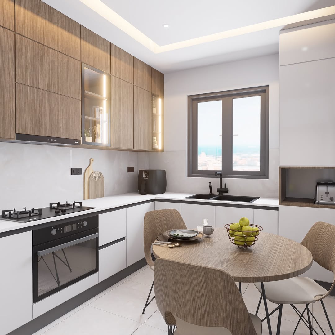 Modern apartment interior design in Nairobi by Butterfly Interiors — view 1