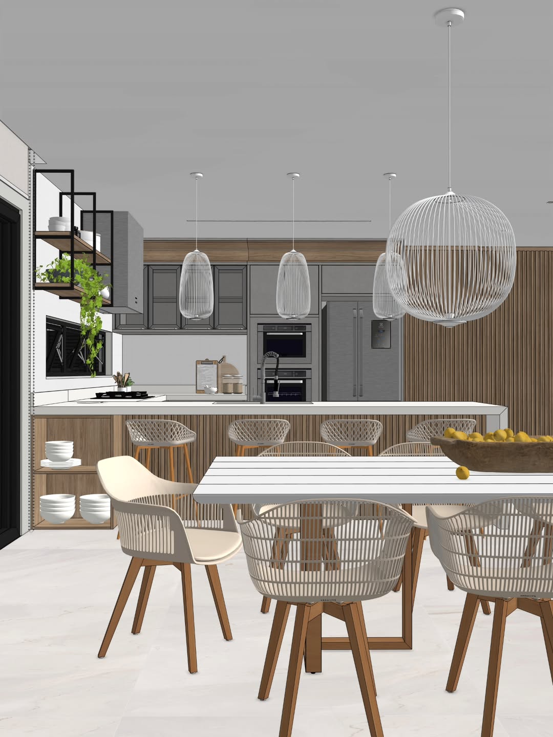Salon and beauty studio interior design by Butterfly Interiors, Nairobi — view 4